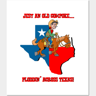 Texas Cowpoke Posters and Art